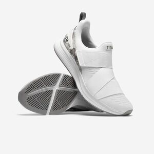 🌻NEW w/tag TIEM Latus Ivory Snake Training Sneaker Women's Size 6.5